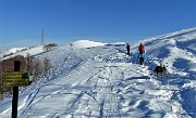 RESEGONE innevato e ‘Porta del Palio’ ad anello da Fuipiano Valle Imagna il 16 febbraio 2019- FOTOGALLERY